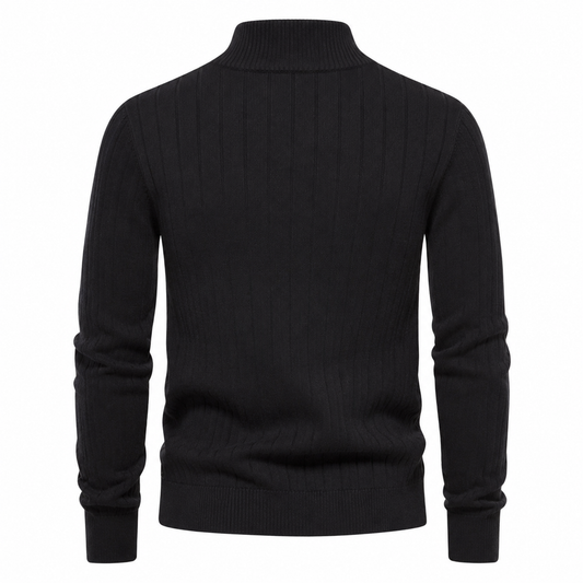 OUTLET™ Heritage Ribbed Quarter-Zip Sweater.